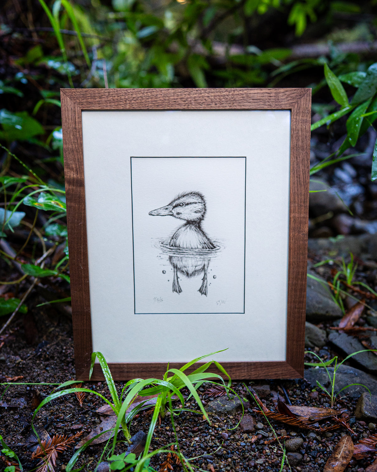 Animal Ally: Custom Original Ink Drawing