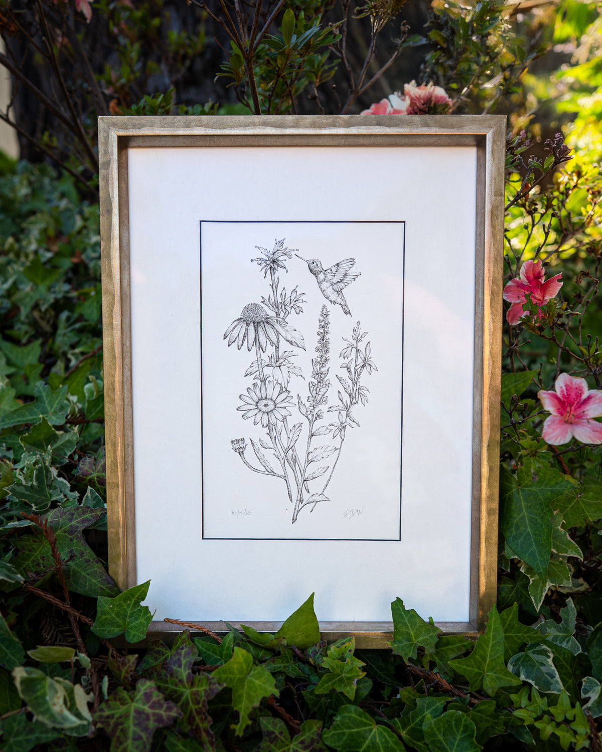 Earth as Eden: Custom Original Ink Drawing